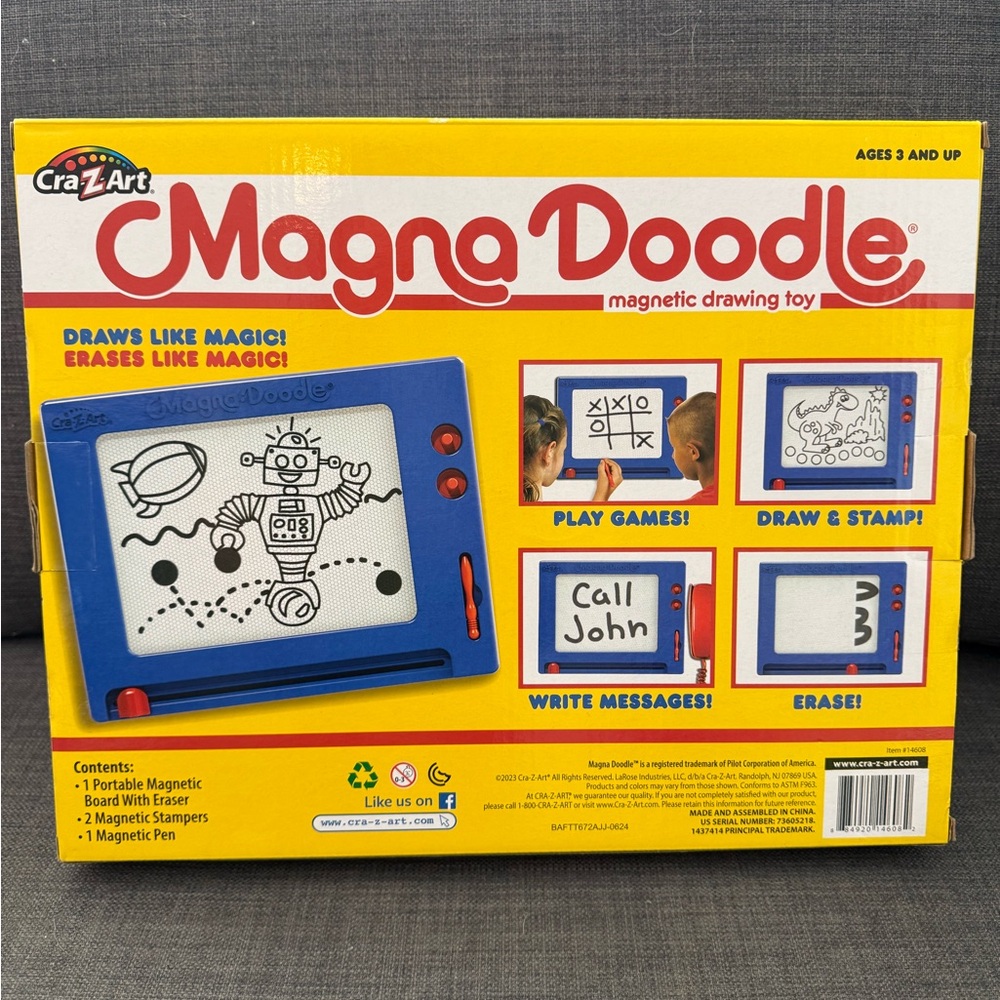 adidas Blue Magnetic Drawing Board Toy - Picture 2 of 2